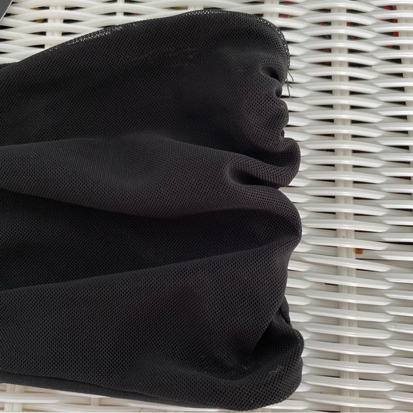 Pretty Little Thing Black Mesh Ring Detail Bandeau Top Size 6 NWT - Picture 11 of 17